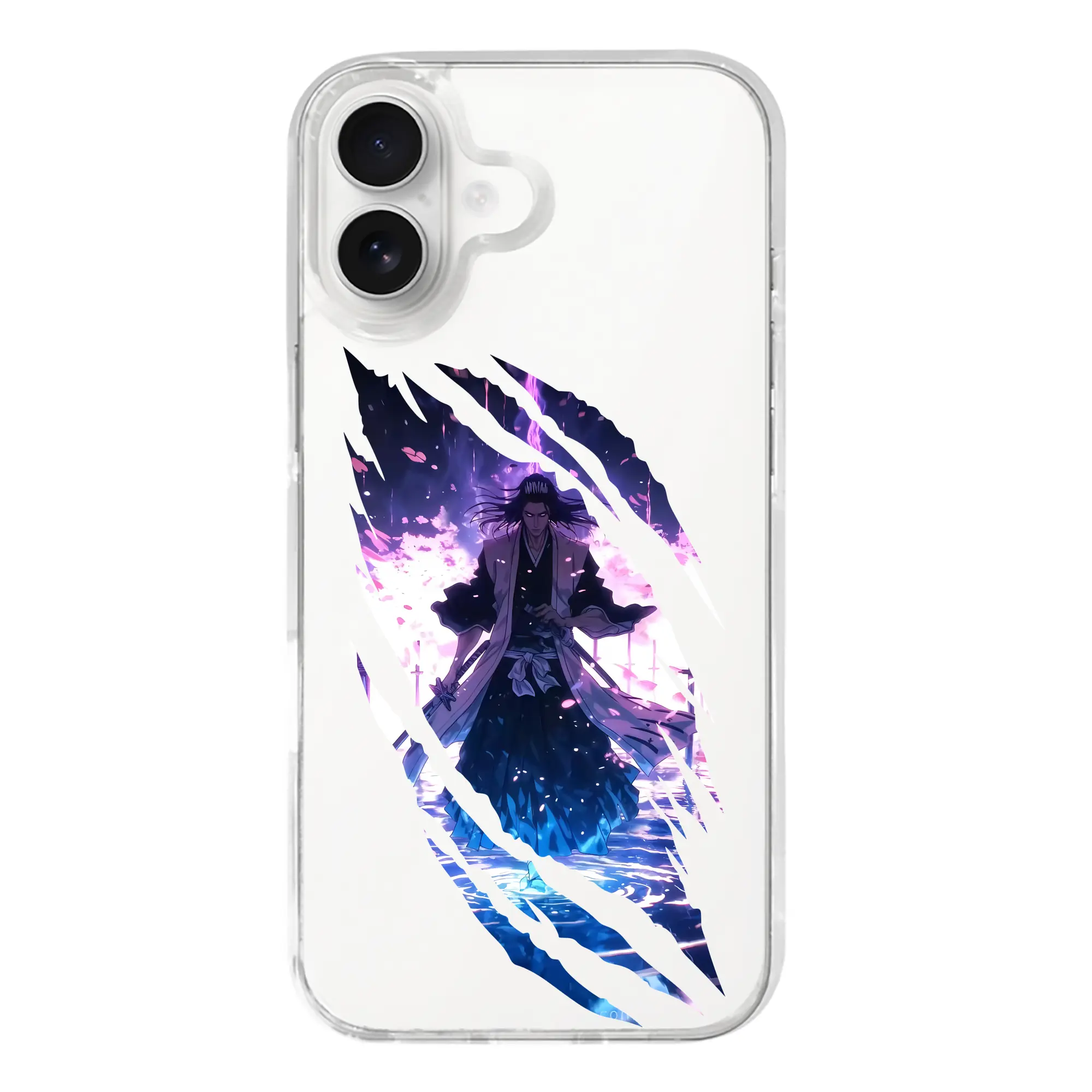 ブリーチ グッズ,朽木 白哉 - iPhone 17シリーズ 透明スマホケース – 薄型・耐衝撃・精密フィット保護カバー